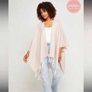 NWT Gentle Fawn Pink Wrap Kimono M/L